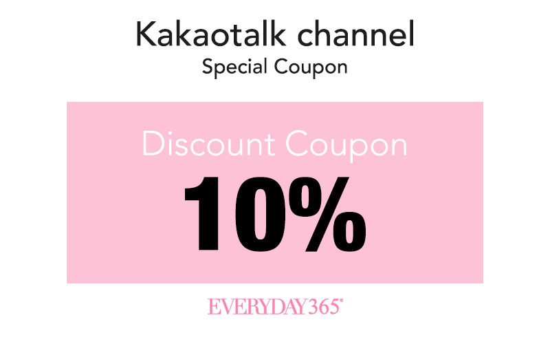 에브리데이365 카카오톡 채널 친구추가 10% 할인 쿠폰